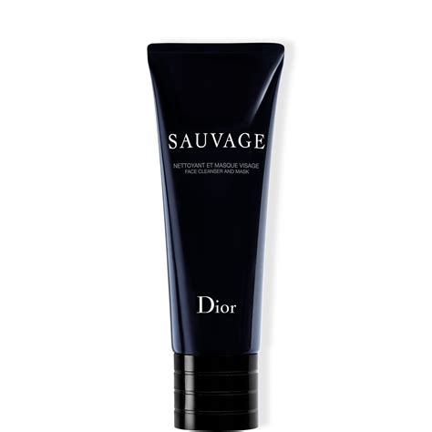 dior face mask|sauvage face cleanser and mask.